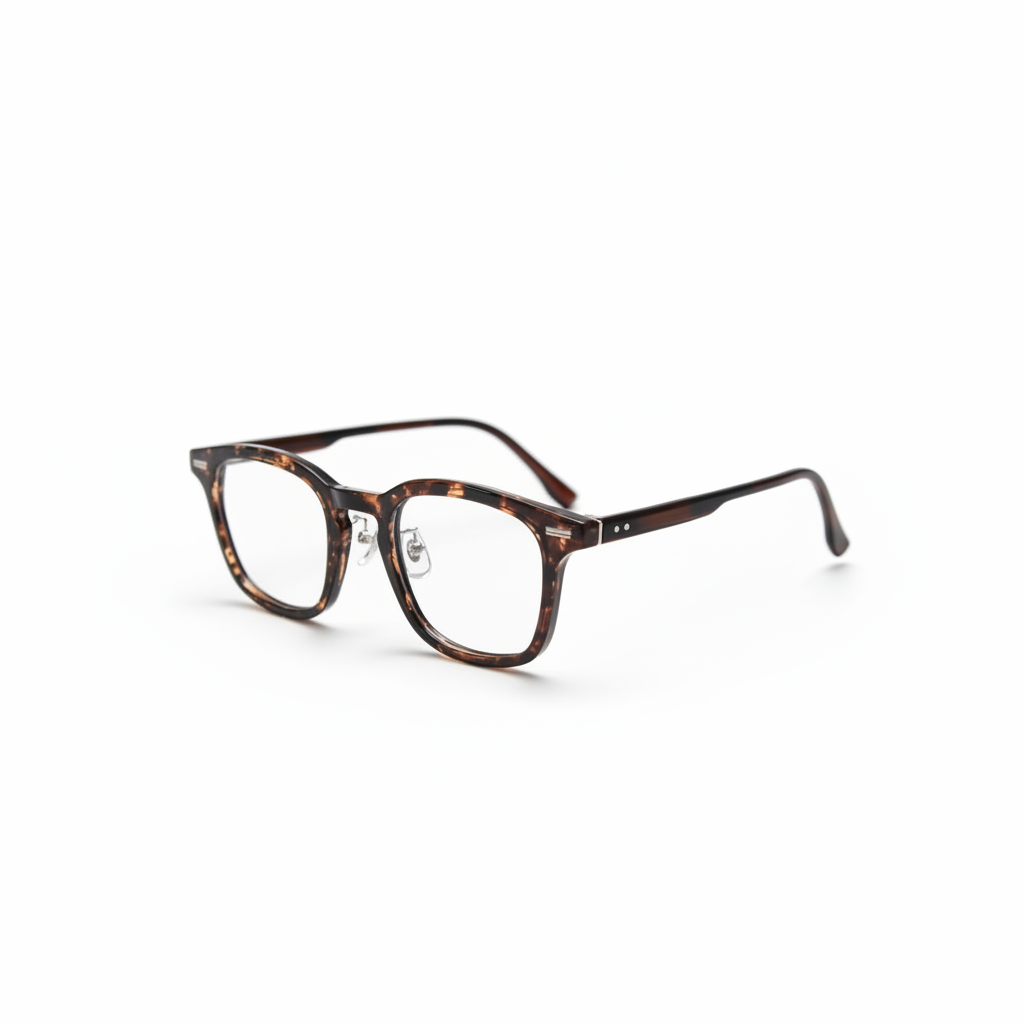 Korean Style Square TR90 Eyeglasses Frame