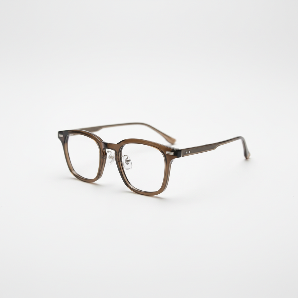Korean Style Square TR90 Eyeglasses Frame