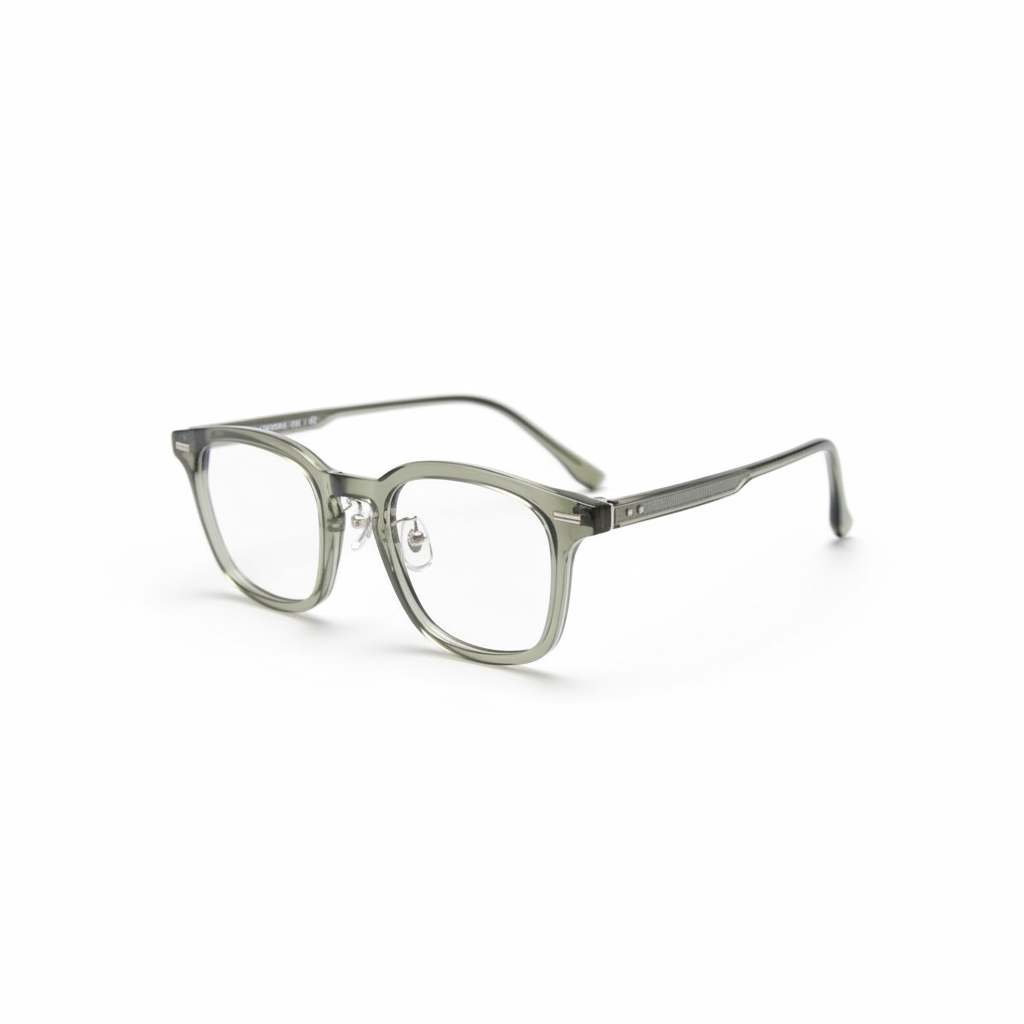 Korean Style Square TR90 Eyeglasses Frame