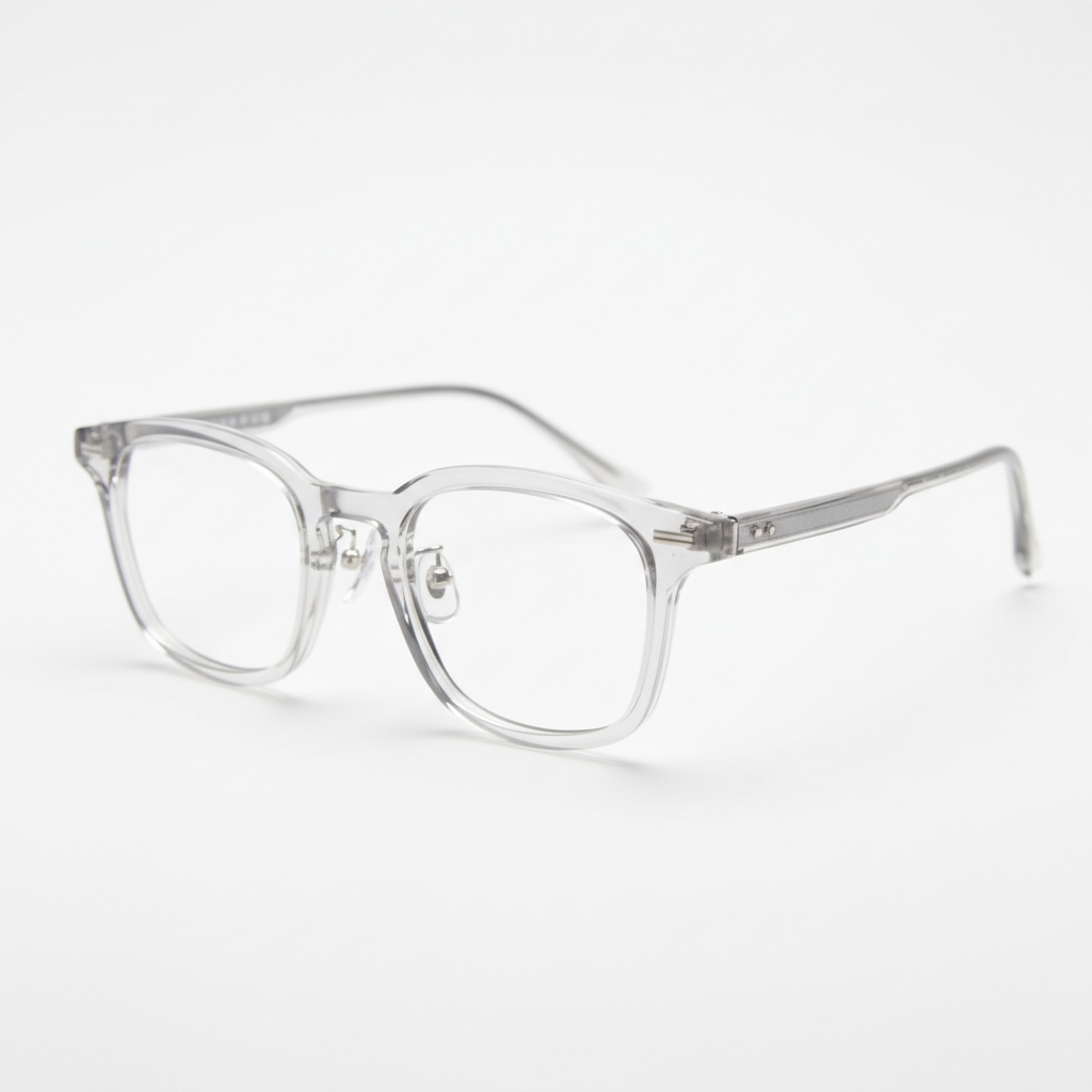 Korean Style Square TR90 Eyeglasses Frame