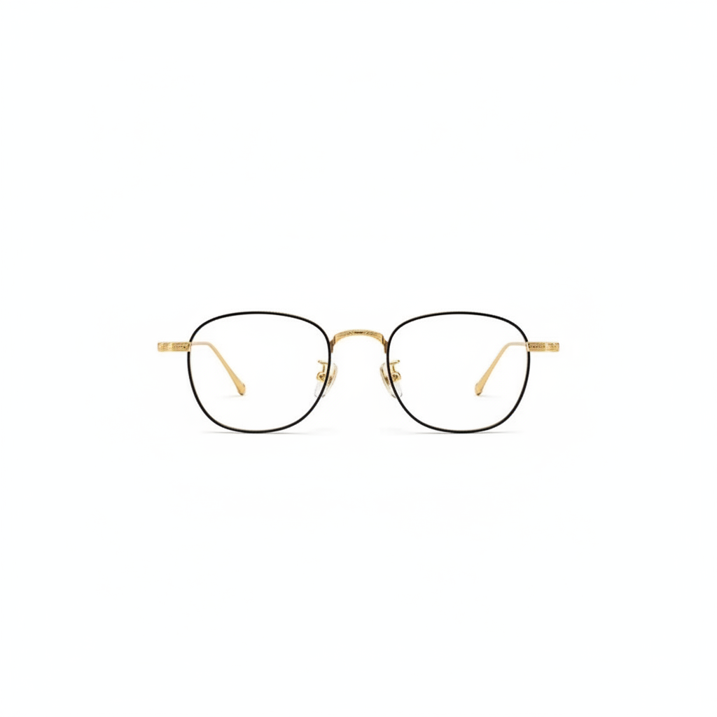 Lightweight Oval Titanium Eyeglasses Frame