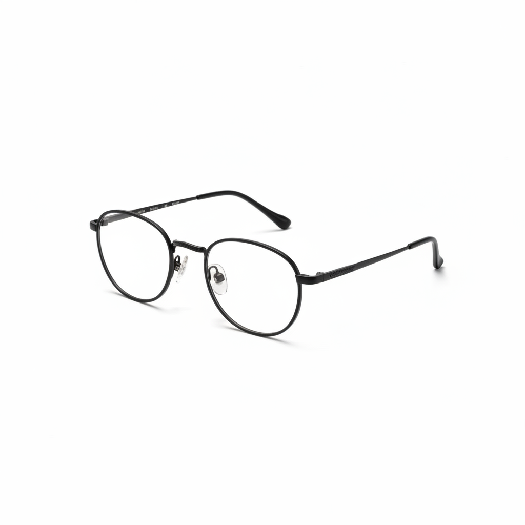 Lightweight Oval Titanium Eyeglasses Frame