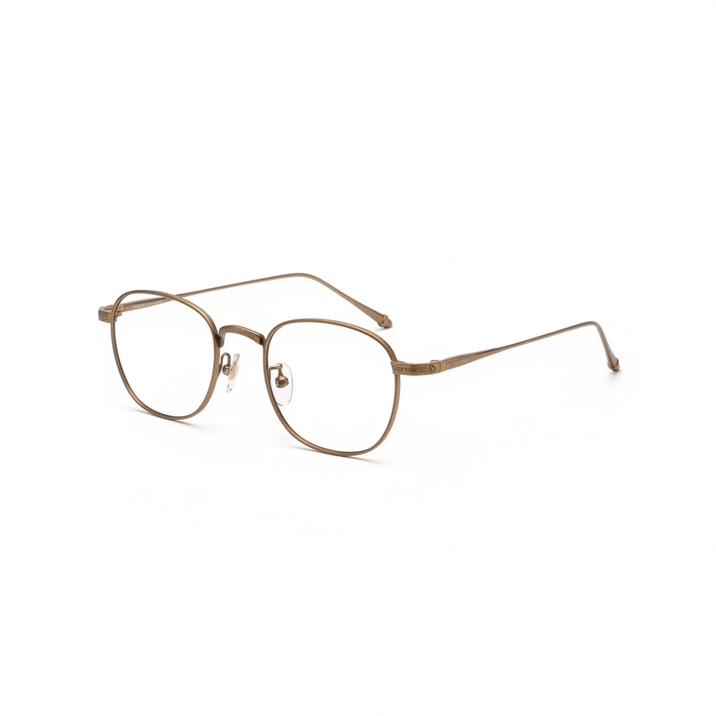 Lightweight Oval Titanium Eyeglasses Frame