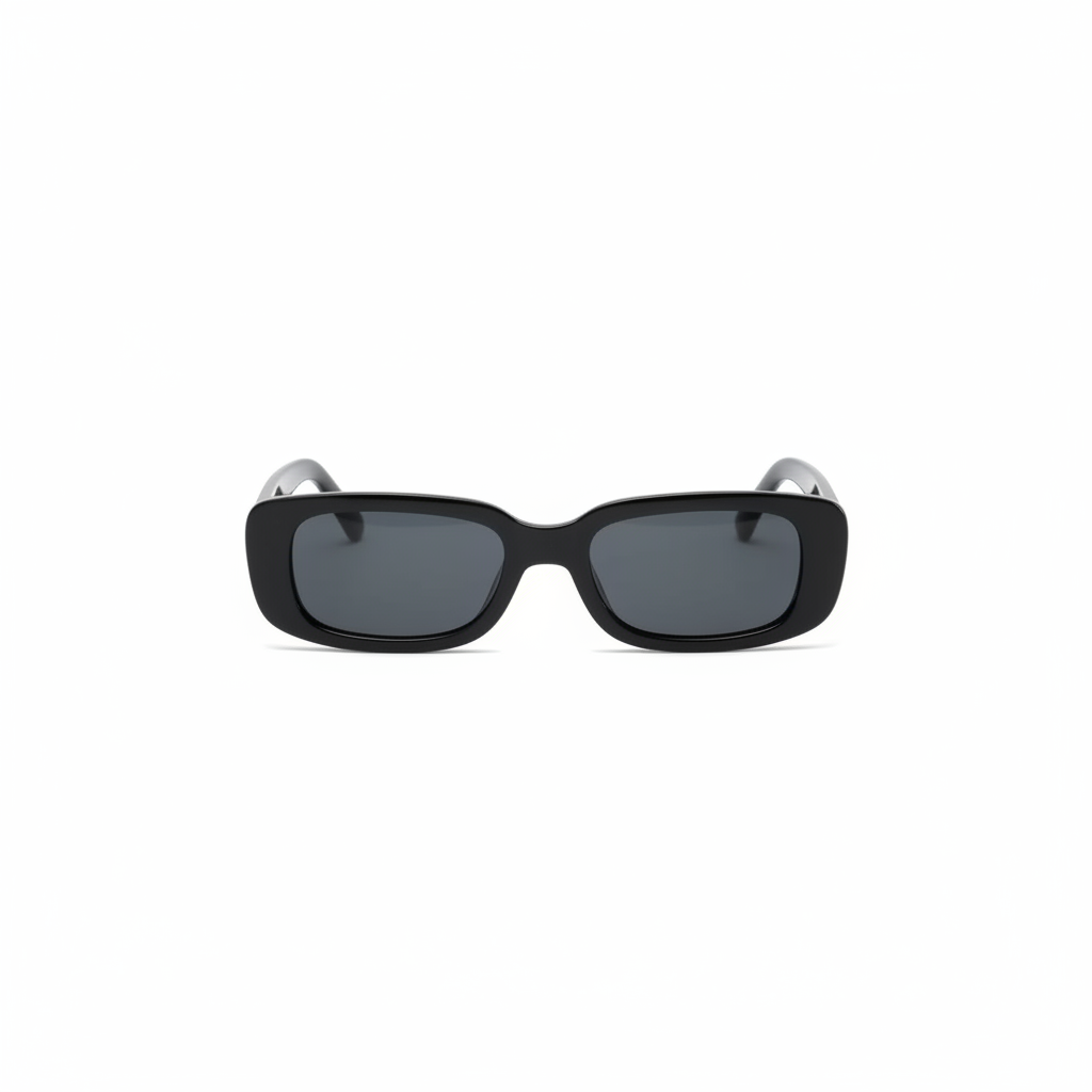 Retro Small Rectangle Sunglasses | Minimal Vintage UV400