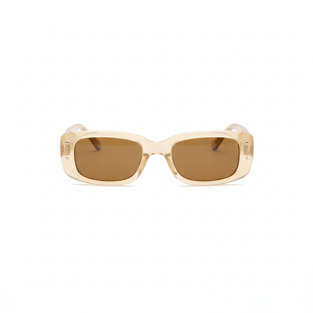 Retro Small Rectangle Sunglasses | Minimal Vintage UV400