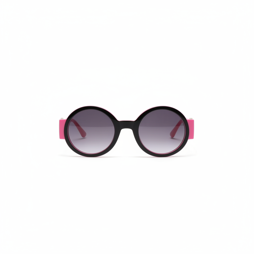 Oversized Round Gradient Sunglasses