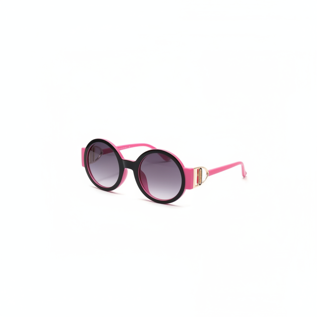 Oversized Round Gradient Sunglasses